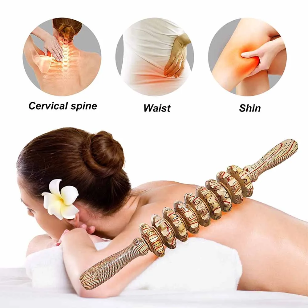RollEase-Wooden massage roller
