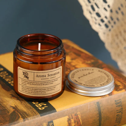 Amber Embrace-Smokeless Aromatherapy Candles
